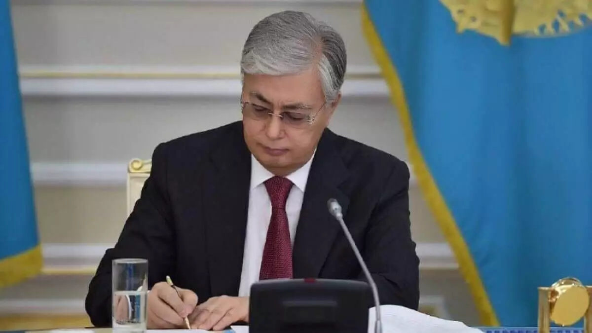 Касым-Жомарт Токаев подписал два закона