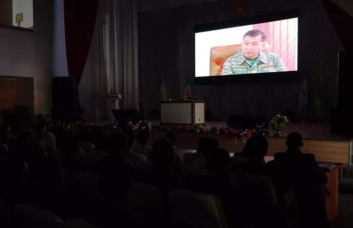 В Алматы презентовали многосерийный фильм о военнослужащих