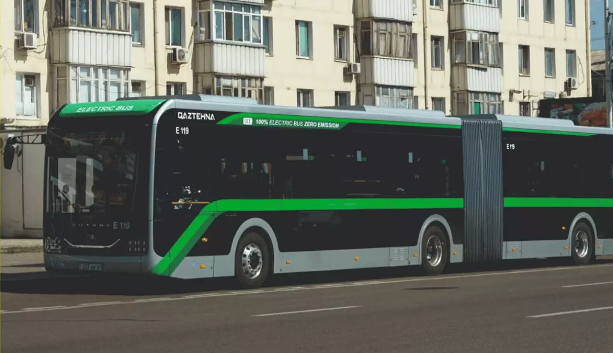Автобусы полностью обновили на маршруте № 44 в Астане