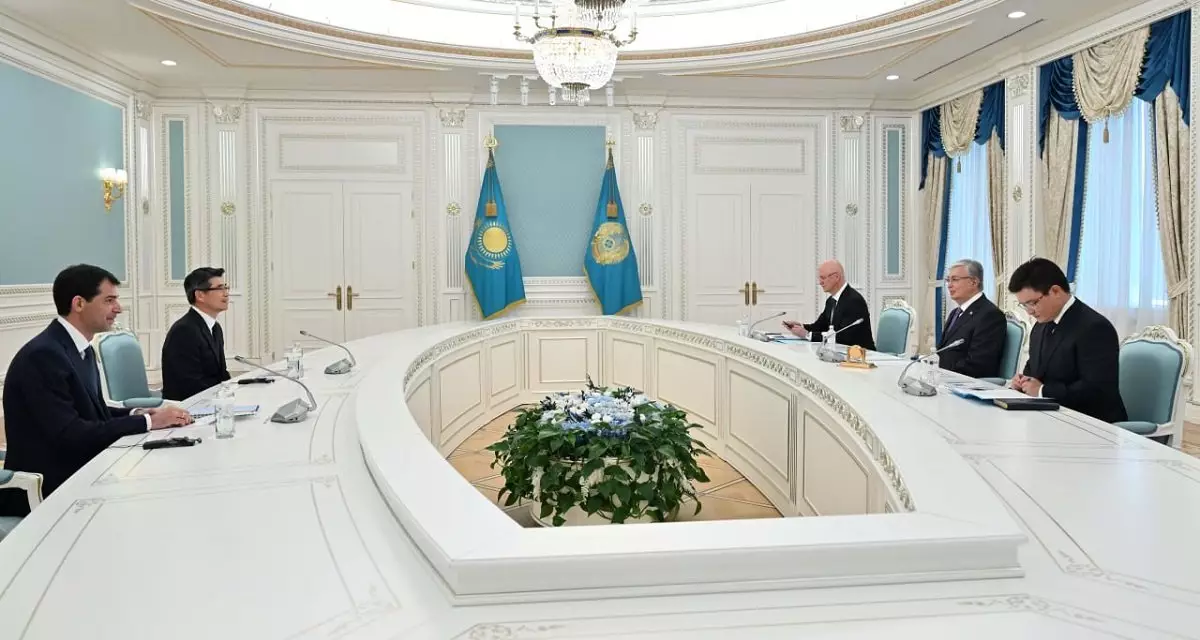 Токаев принял президента KIA Corporation Хо-сунг Сонга
