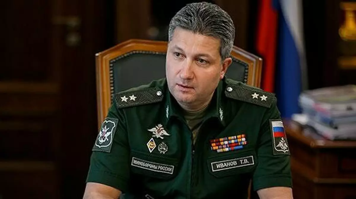 Замминистра обороны РФ Тимура Иванова задержали по подозрению в получении взятки
