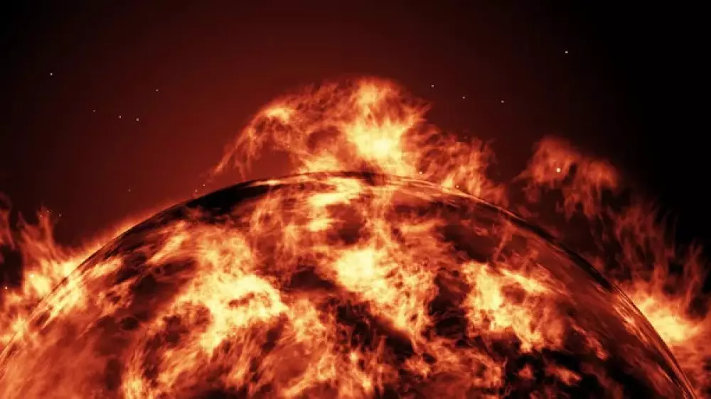 Ученые зафиксировали редчайшую "четверную" вспышку на Солнце