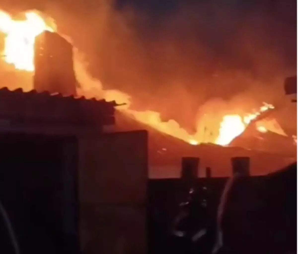Частный жилой дом горел в Астане
