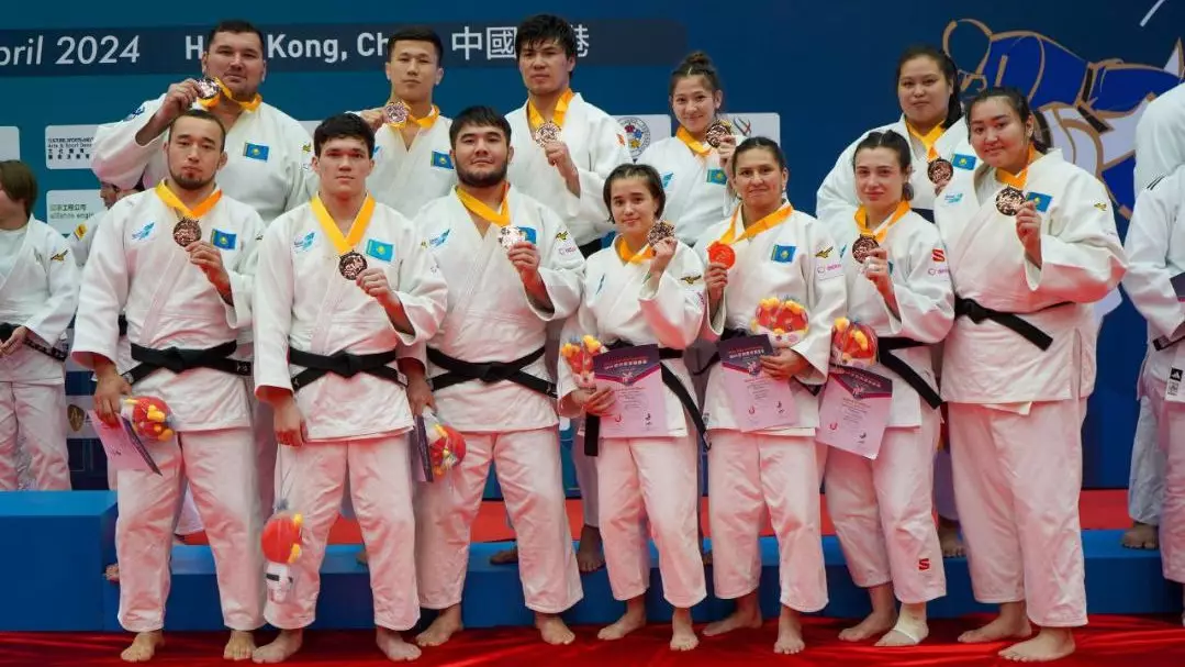 Казахстанские дзюдоисты завершили участие на Чемпионате Азии с медалями