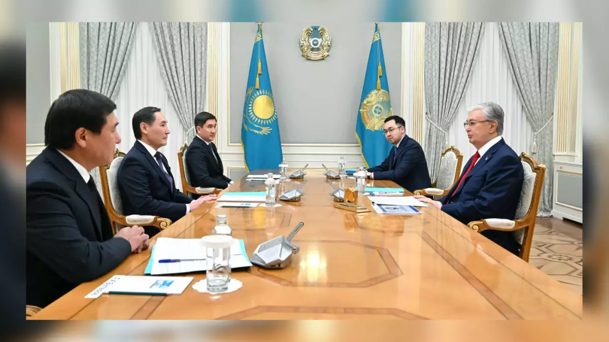 Токаев принял заместителей Председателя АНК