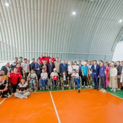 Спорткомплекс для параолимпийцев открылся в Жанаозене