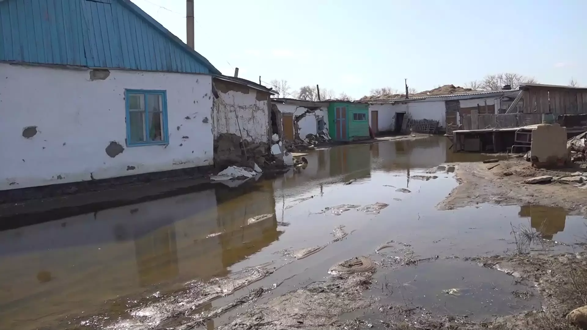 Дома для пострадавших от паводка строят в Павлодарской области