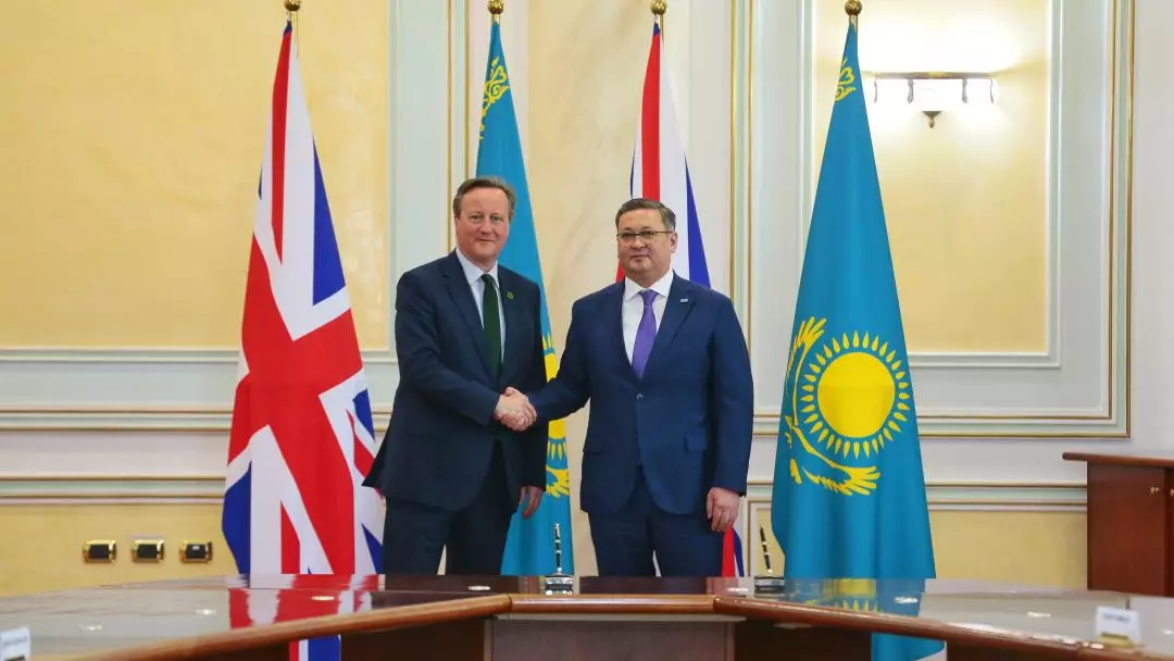 Новая страница казахско-британских отношений: в Астане подписано Соглашение о стратегическом партнерстве и сотрудничестве