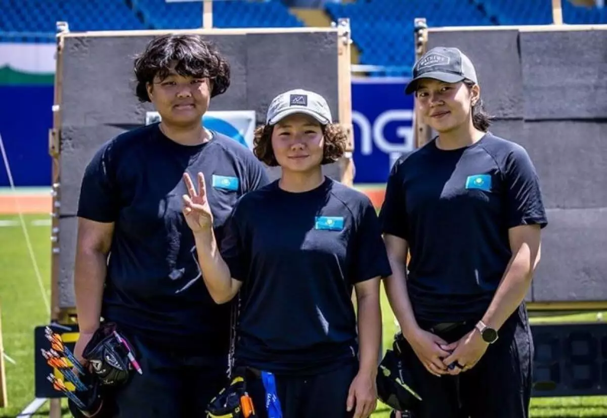 Женская сборная Казахстана по стрельбе впервые выиграла медаль Кубка мира