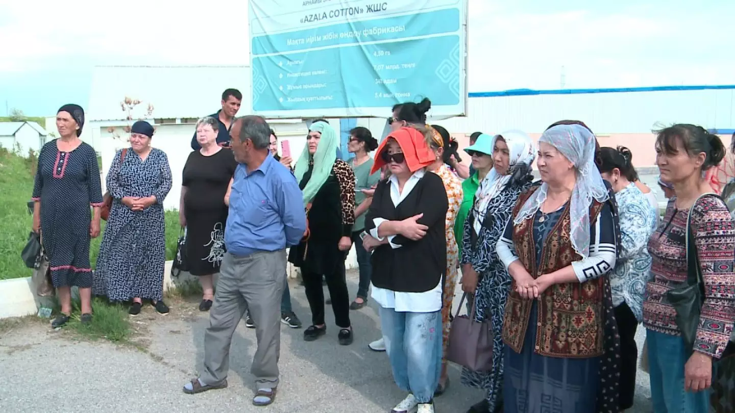В Шымкенте остановилась крупная фабрика: без работы остались 350 человек 