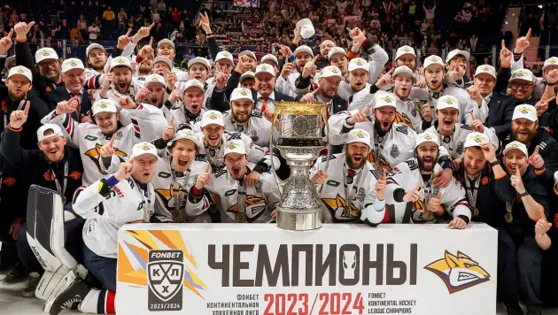 Хоккеисты сборной Казахстана выиграли Кубок Гагарина и вошли в историю