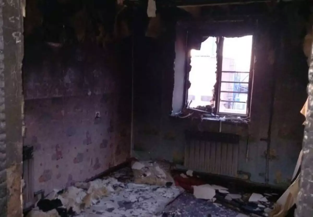 Двое детей погибли в пожаре в Атырауской области