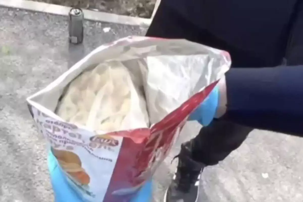 В Шымкенте задержан алматинец с мефедроном в упаковке из-под чипсов