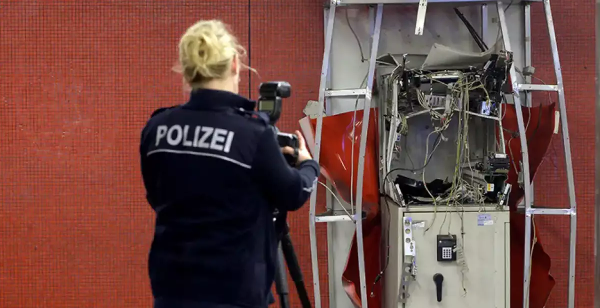 В Германии начался суд над «взрывателями банкоматов»