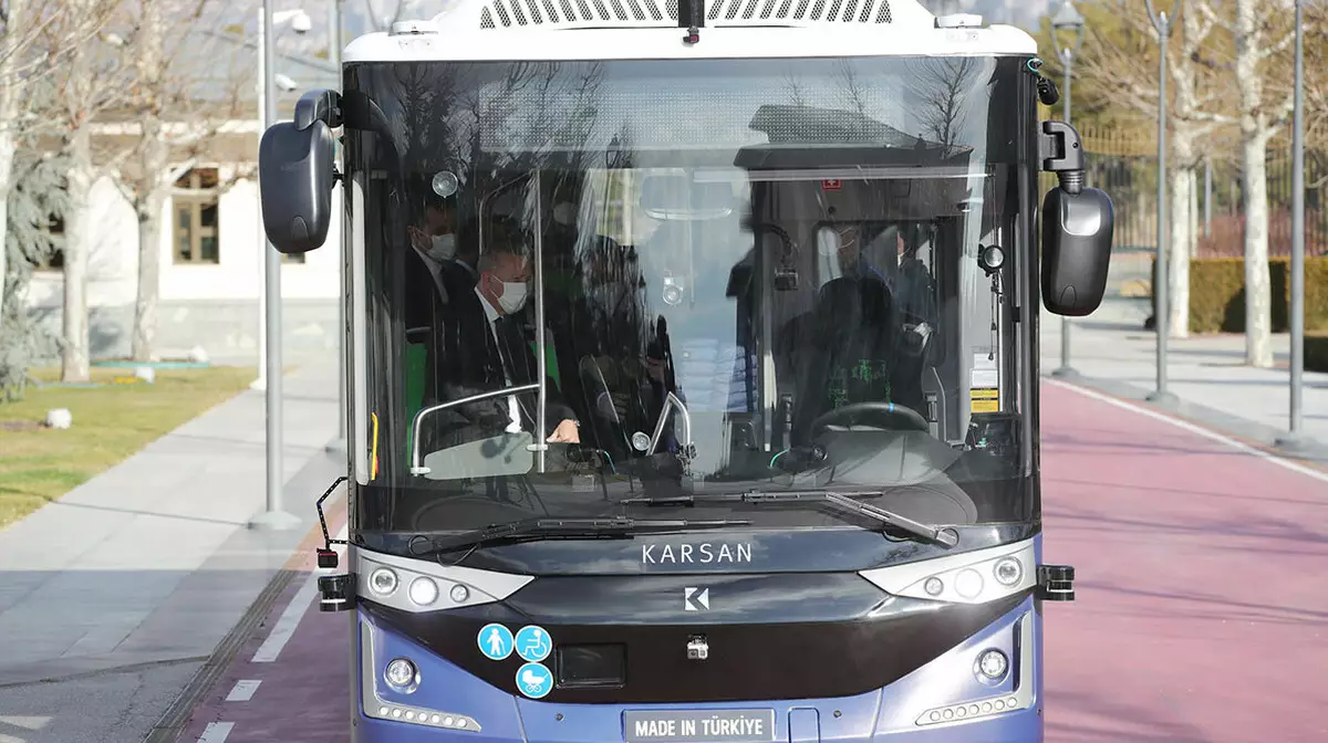 Беспилотный электробус, произведённый в Турции, появится в Европе