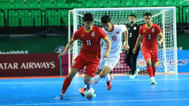 Кыргызстан выиграл матч за путевку на ЧМ-2024 по футзалу