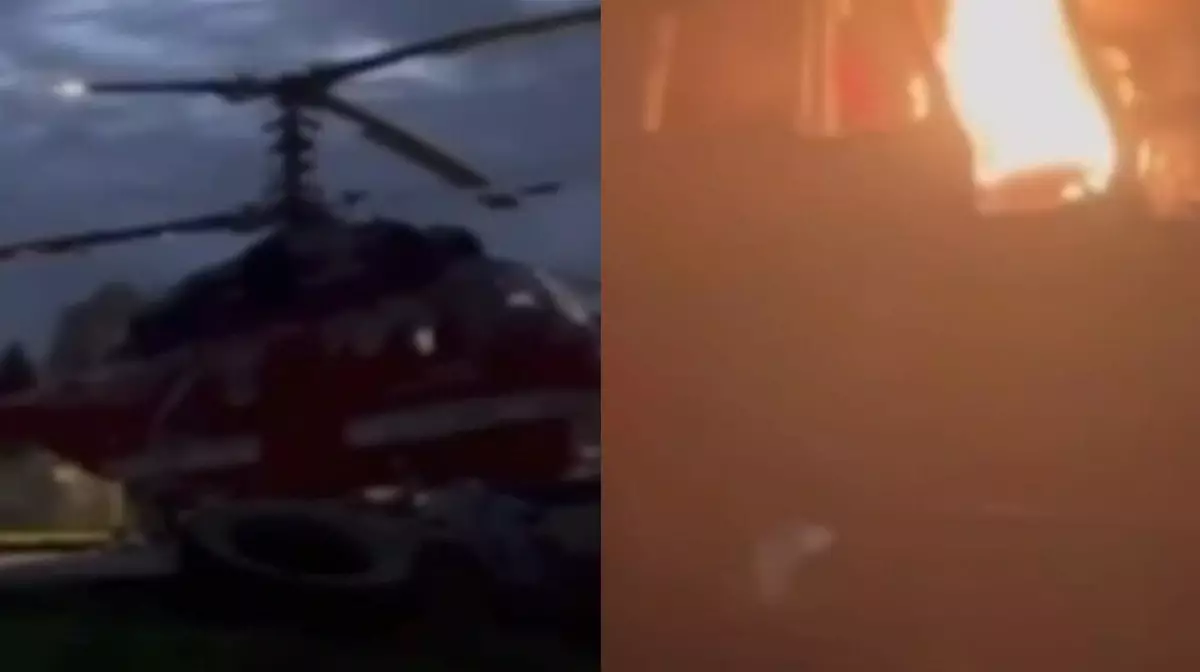 Вертолет Ка-32 уничтожен в Москве – ГУР Украины. ВИДЕО