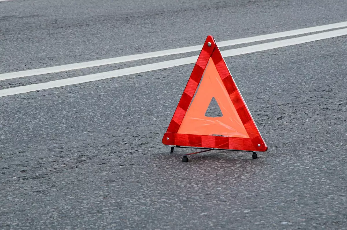 Курьер на скутере погиб в ДТП в Шымкенте (ВИДЕО)
