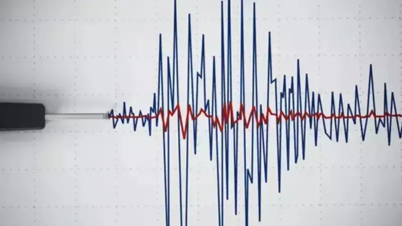 На северо-восток от Алматы произошло землетрясение