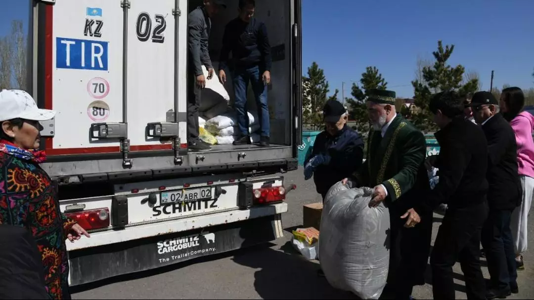 В Актюбинскую область из Астаны направили гуманитарную помощь