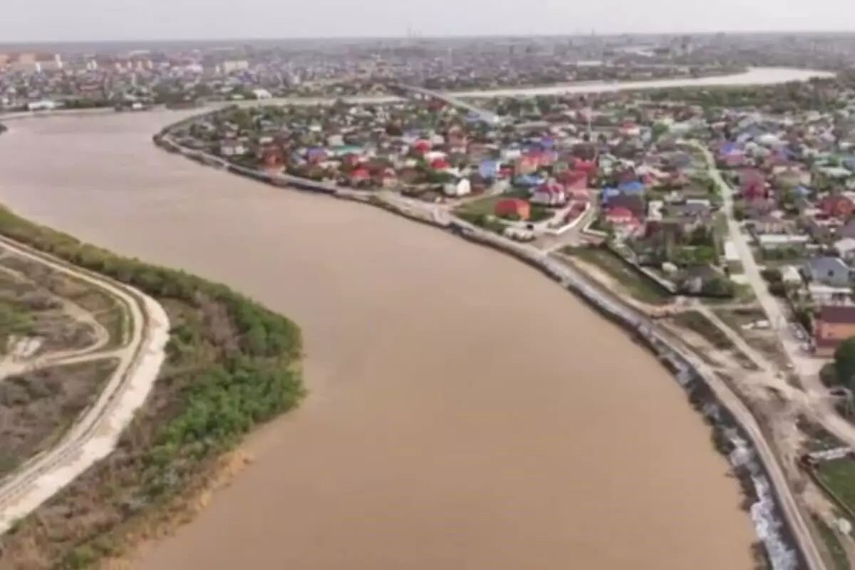 На сколько за сутки поднялся уровень воды в реке Урал в Атырауской области