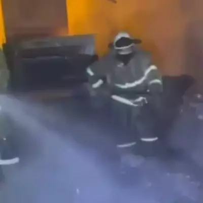 Склад горел в Алматы