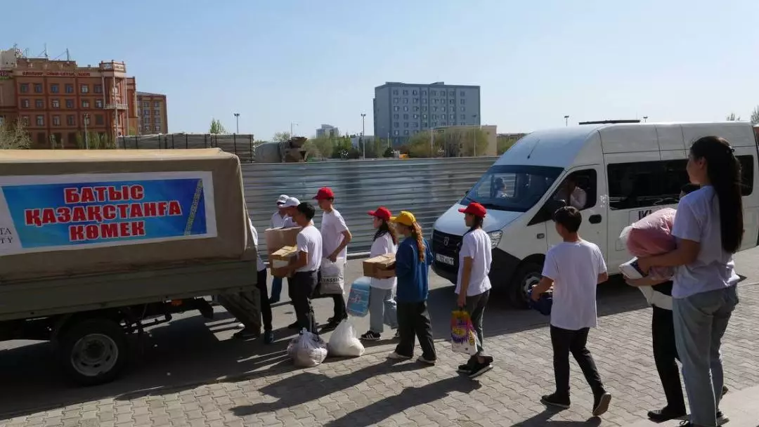 Университет Коркыт ата оказал поддержку пострадавшим от наводнений
