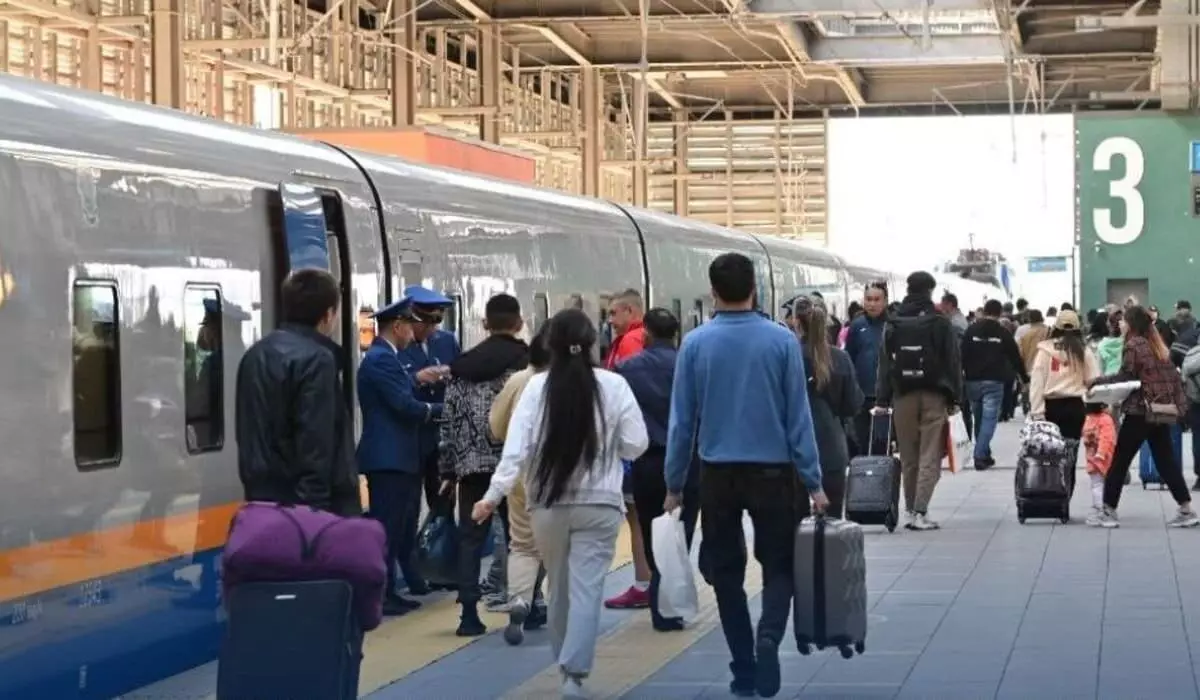 Из Китая в Казахстан будет ездить еще один пассажирский поезд