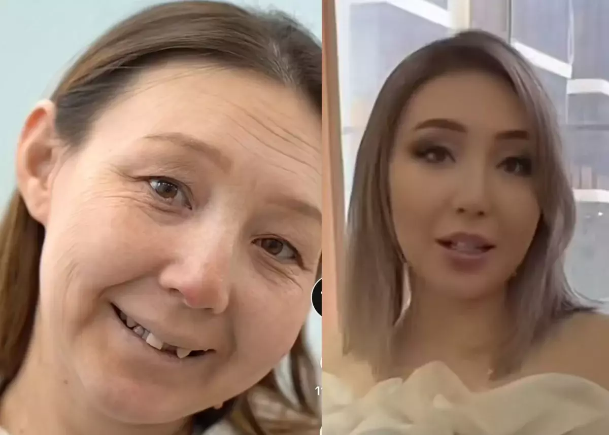 Мать троих детей преобразили до неузнаваемости в казахстанском салоне красоты