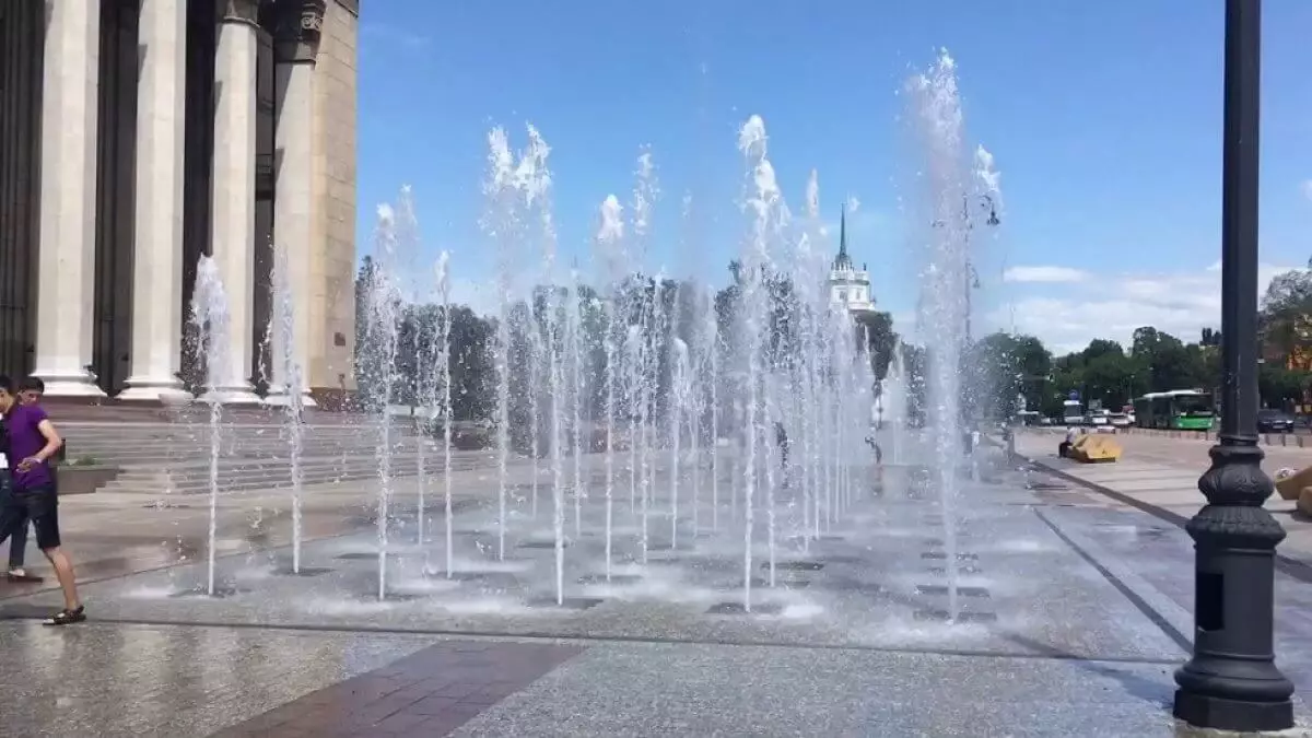 Алматинские фонтаны откроют новый теплый сезон в ближайшие дни