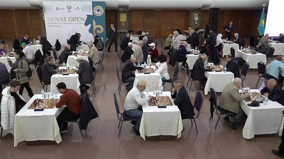 Senat Open: в Алматы прошел необычный шахматный турнир