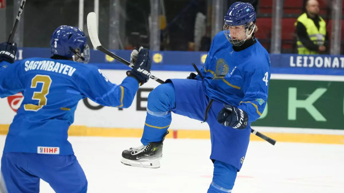 Историческая победа: казахстанцы одолели чехов на чемпионате мира по хоккею