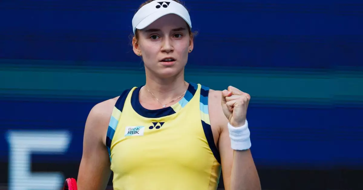   Елена Рыбакина Мадридте 18 жастағы теннисшіні жеңді   