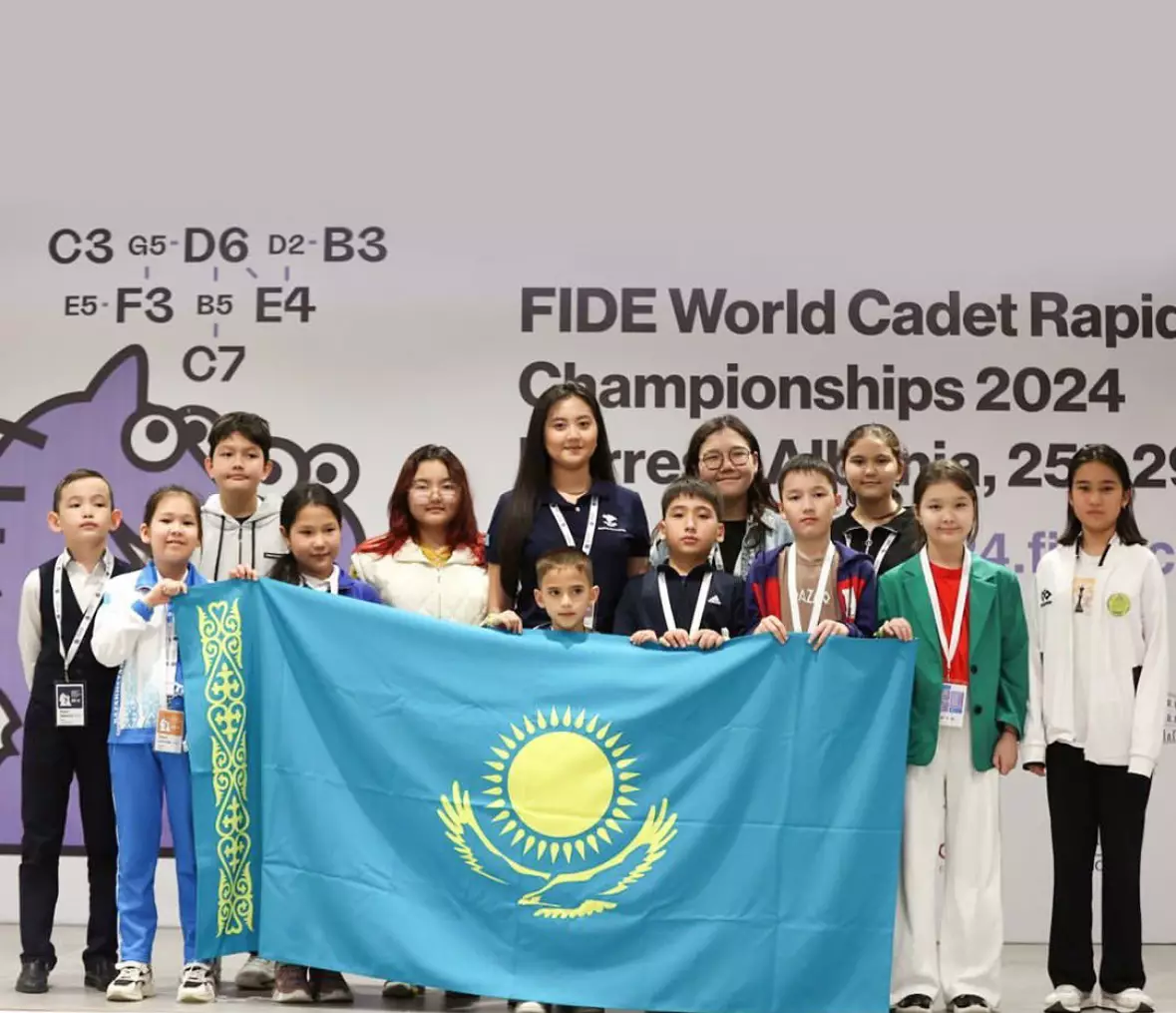 Шесть медалей завоевали юные казахстанские шахматисты на чемпионате мира в Албании