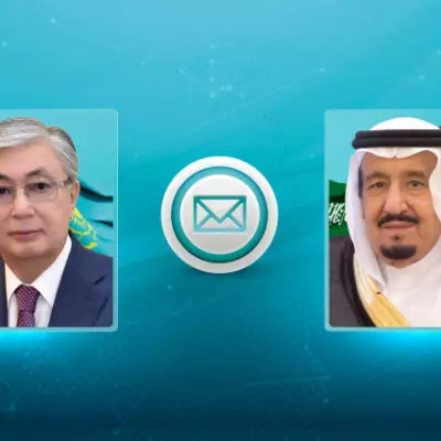 Токаев направил поздравительную телеграмму Королю Саудовской Аравии