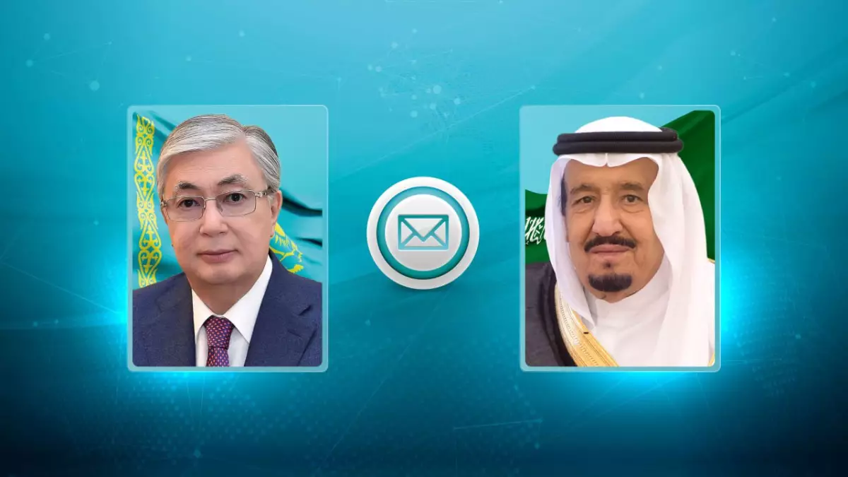 Токаев поздравил короля Саудовской Аравии с тридцатилетием отношений между странами