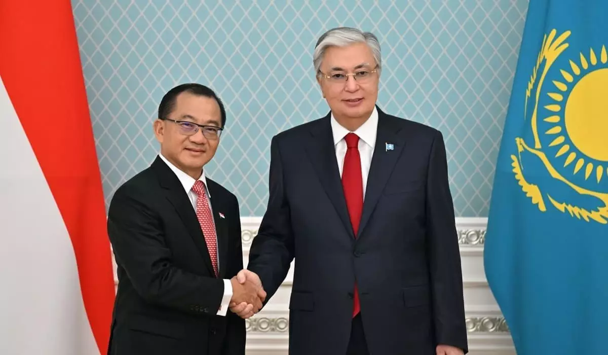 «Мы надежные партнеры»: Токаев встретился со спикером парламента Сингапура (ФОТО, ВИДЕО)