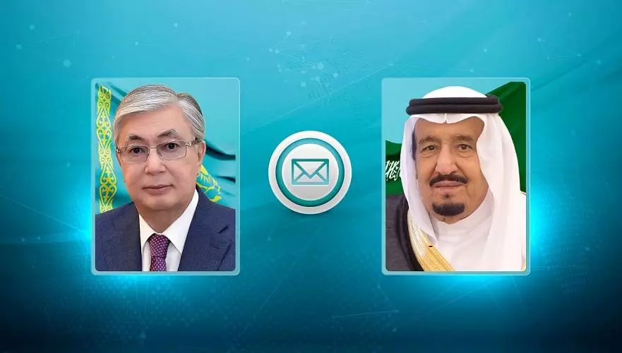 Тоқаев Сауд Арабиясының Короліy дипломатиялық қарым-қатынастардың 30 жылдық мерейтойымен құттықтады