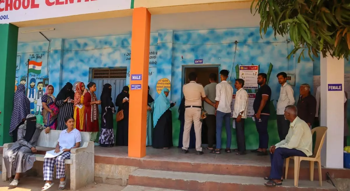 В Индии начался второй этап голосования на парламентских выборах