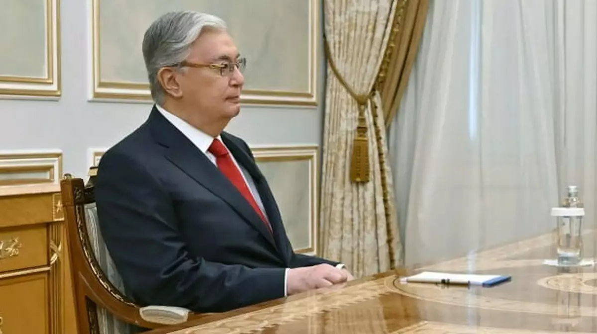 Токаев принял председателя Верховного суда Асламбека Мергалиева