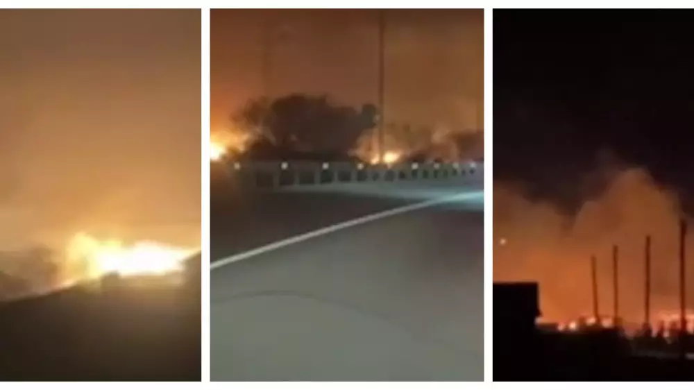 В столице Бурятии объявили эвакуацию из-за масштабного пожара