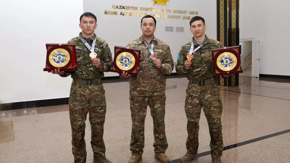 В Министерстве обороны чествовали рукопашников-медалистов