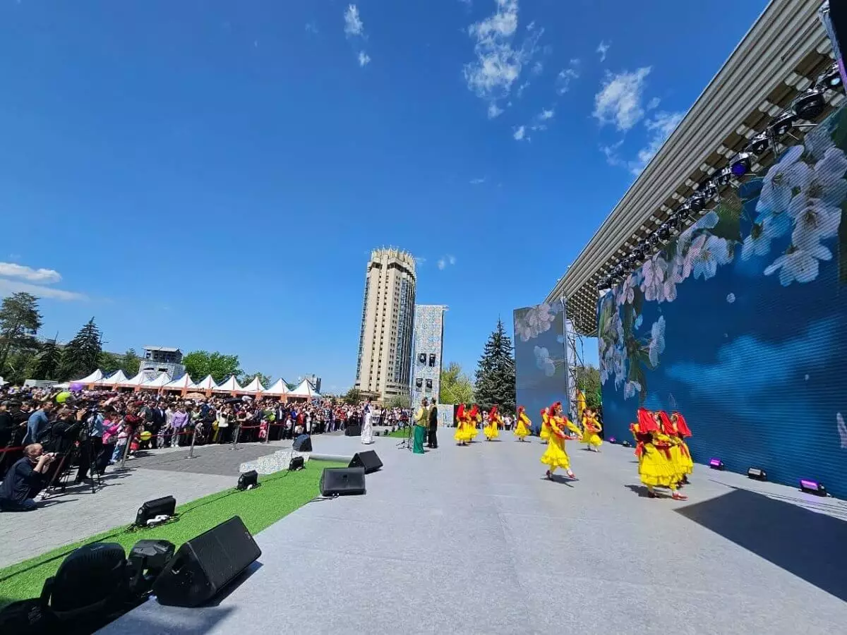 Как прошел День единства народа Казахстана в Алматы