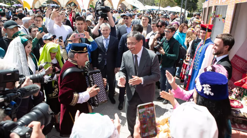 Как в Алматы прошел День единства народа Казахстана