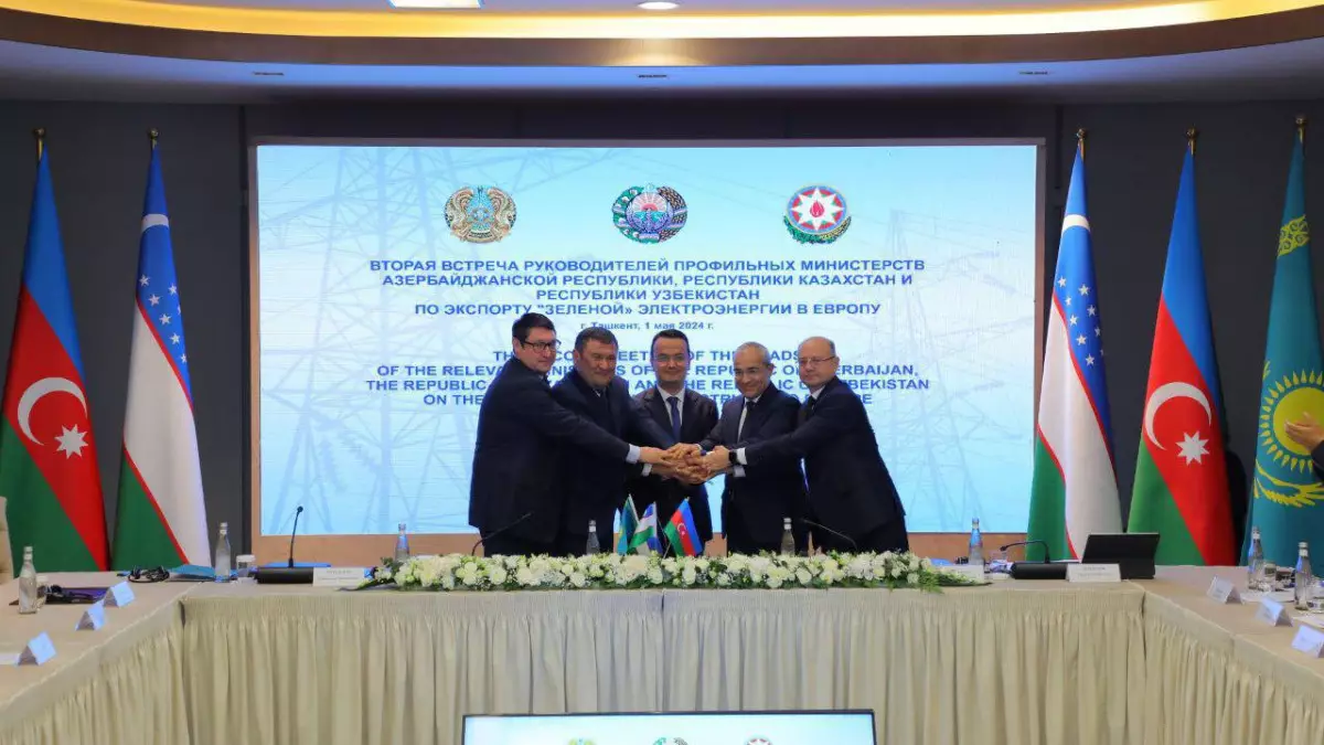 Проект прокладки энергокабеля по дну Каспия: министерства энергетики трёх стран подписали меморандум