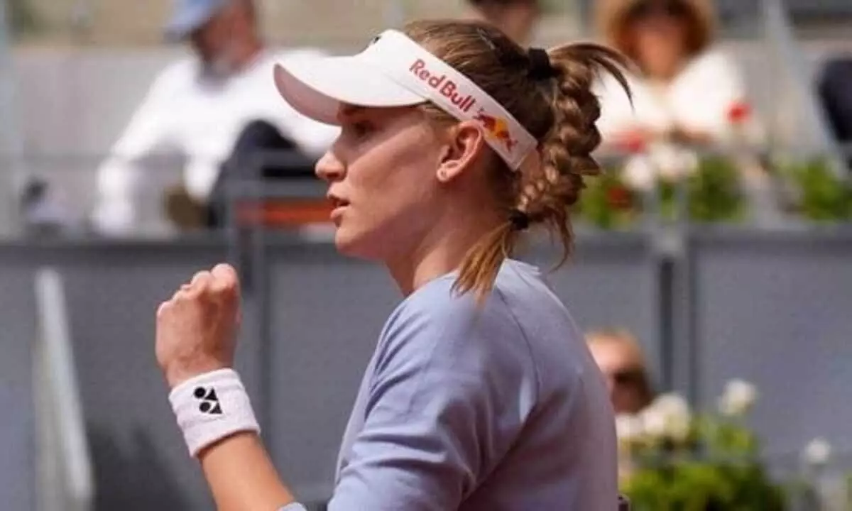 Елена Рыбакина «Madrid Open» турнирінің жартылай финалына шықты