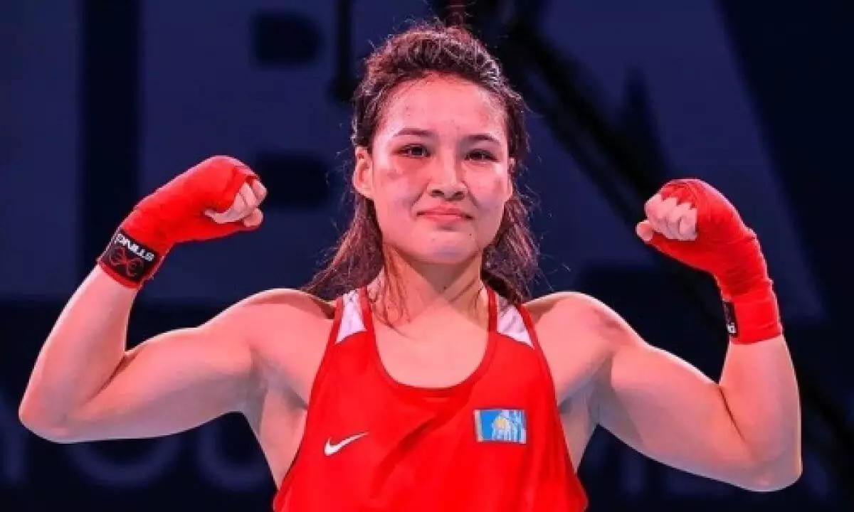 Казахстанская боксерша одержала победу в Чемпионате Азии
