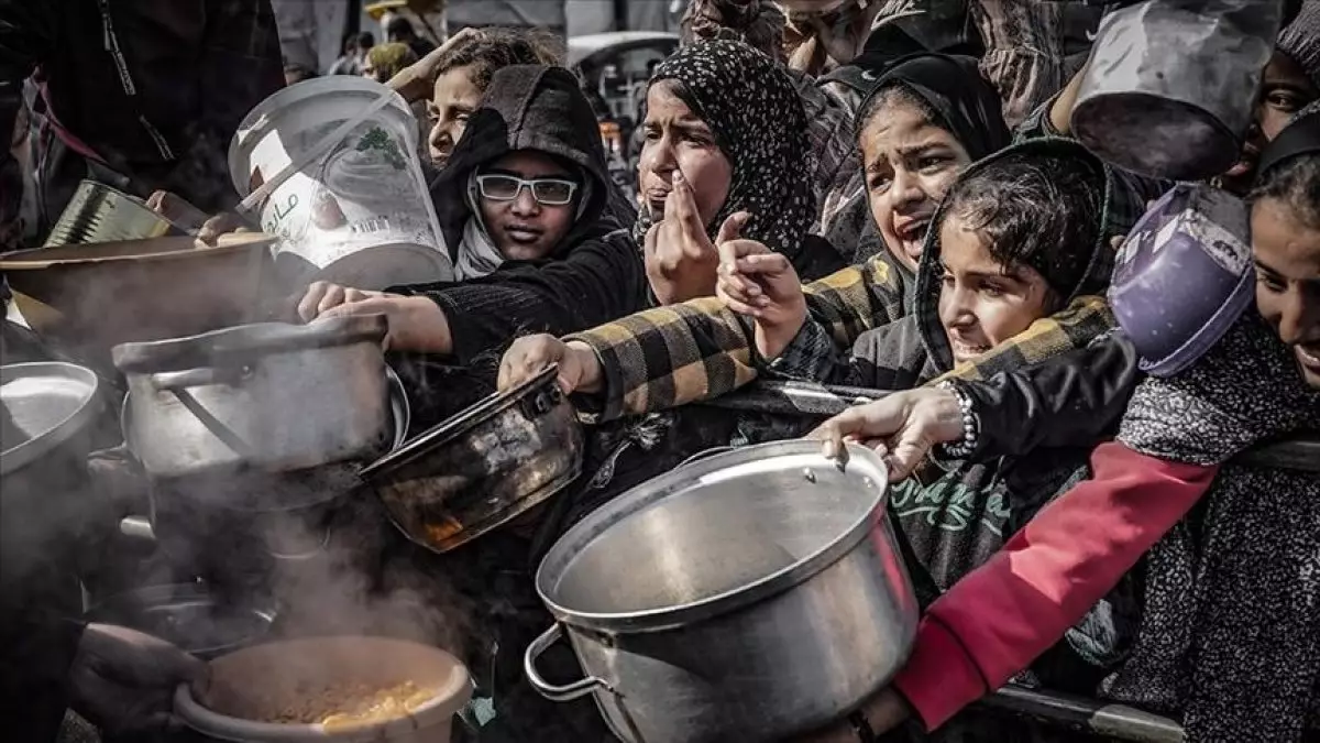 Газа секторында 1,1 млн адам аштыққа ұшырады