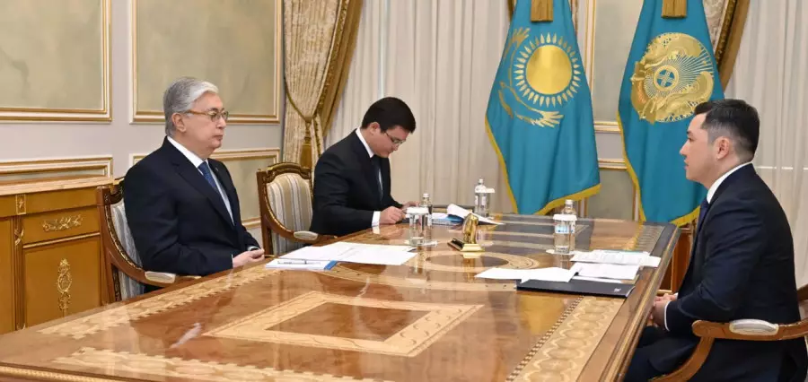 Президент "Астана" халықаралық қаржы орталығының басқарушысын қабылдады