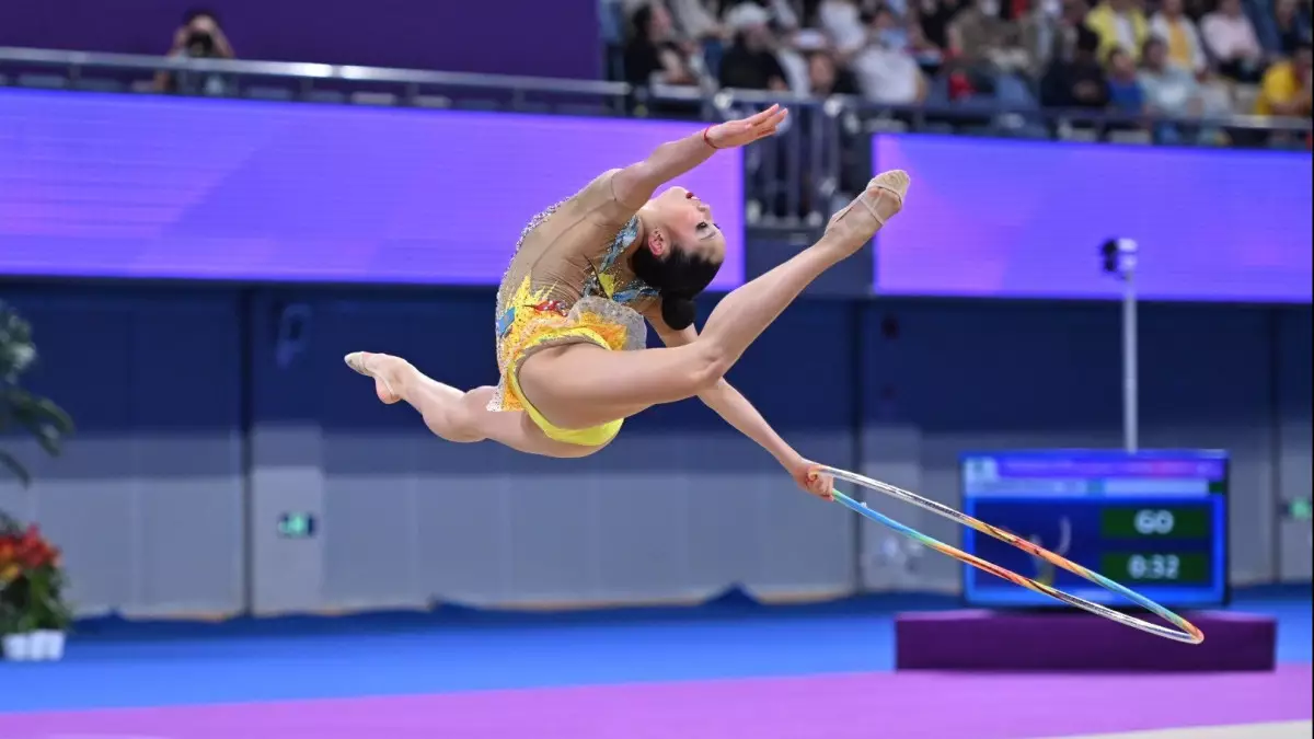 На отборочном чемпионате Азии казахстанская гимнастка захватила промежуточное лидерство